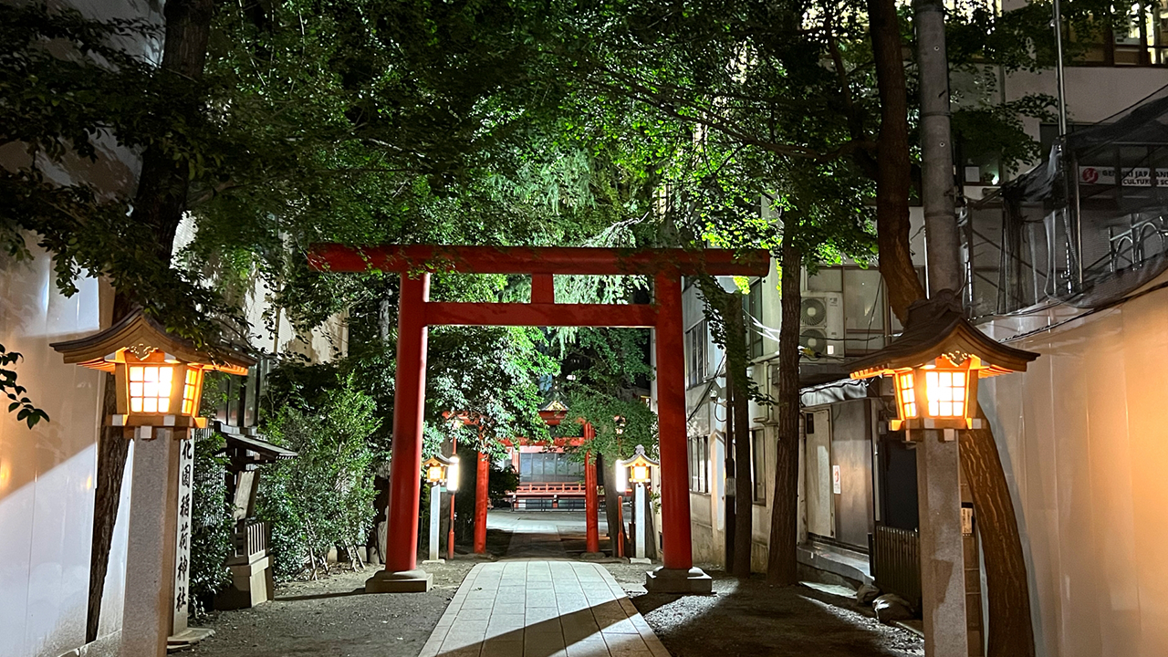 新宿の観光名所 花園神社