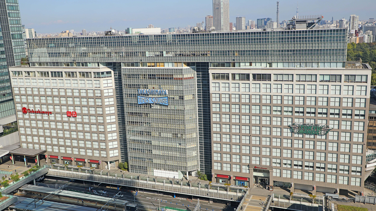 新宿の人気商業施設 タカシマヤタイムズスクエア
